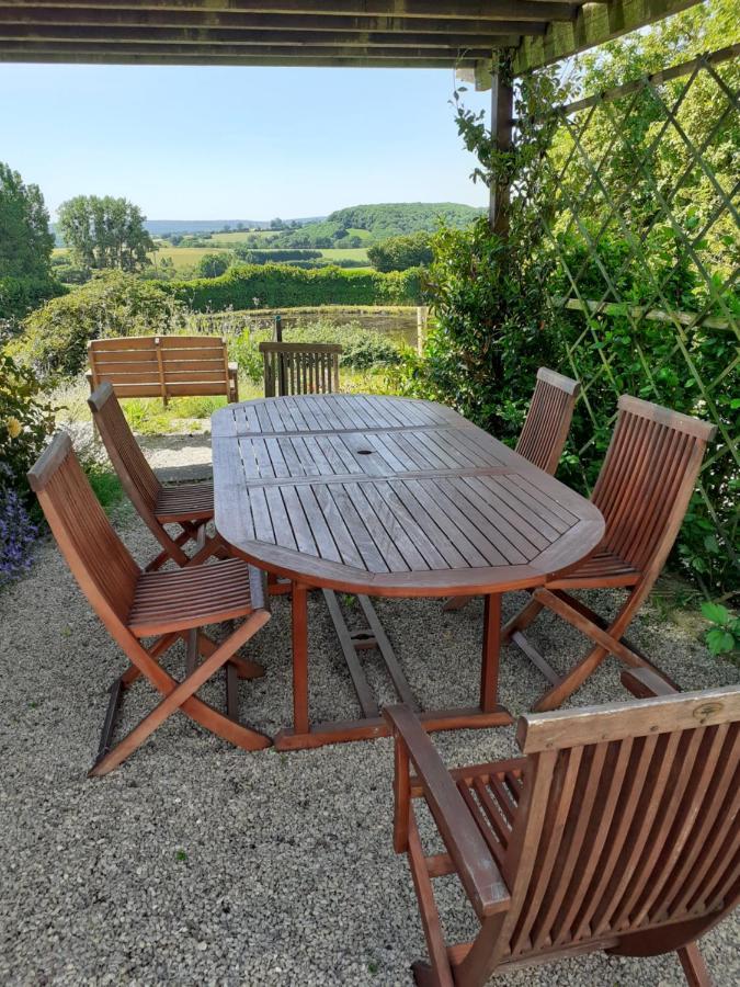 Private Farmhouse For Six In The Countryside Saint-Pierre-sur-Orthe Bagian luar foto